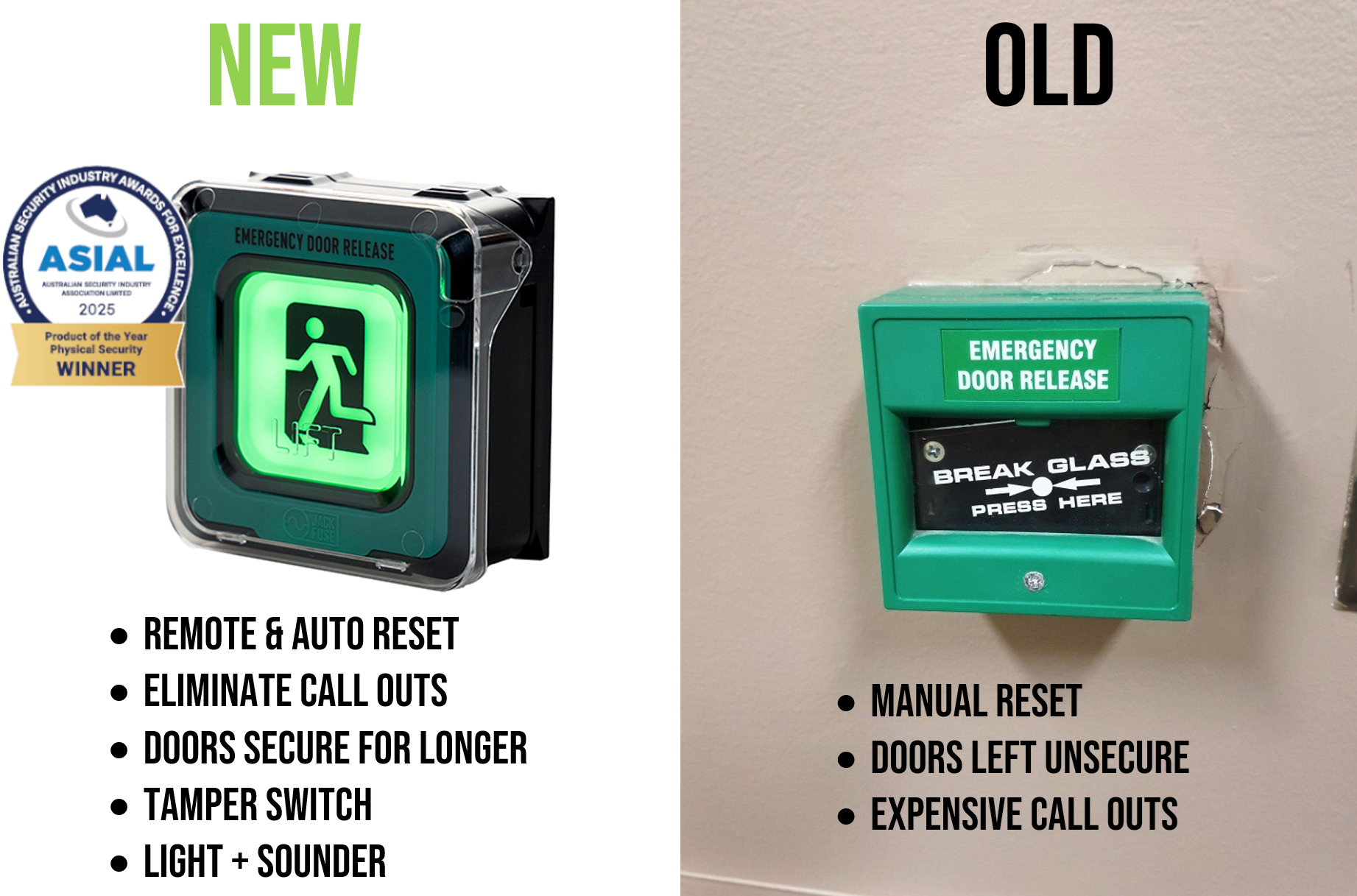 Electronic Break Glass saves costs and improves security. - Jack Fuse